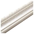 Cozylkx 90"x 3" Self Adhesive Flexible Foam Molding Trim, 3D Sticky Decorative Wall Lines Wallpaper Border for Home, Office, Hotel DIY Decoration, White