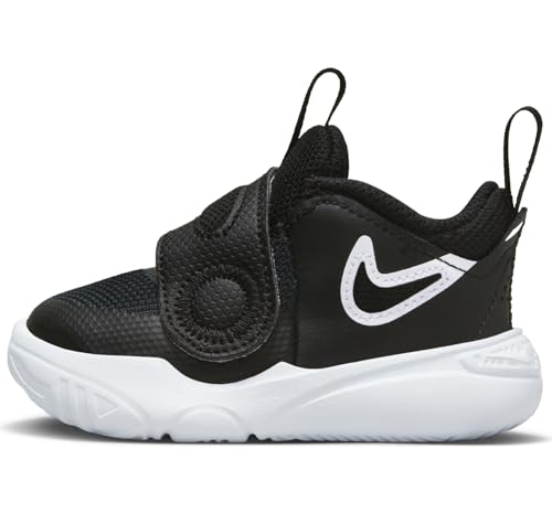 Nike Unisex Kid's Team Hustle D 11 (Td) Three Quarter High Shoes, Black White, 5.5 UK Child