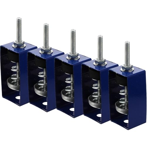 Isolateurs de vibrations à ressort M8 pour éliminer les bruits de plafond en lot de 5