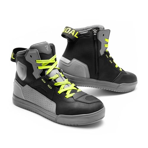 REBELHORN Vandal II Boots Bottes de Moto en Cuir Premium