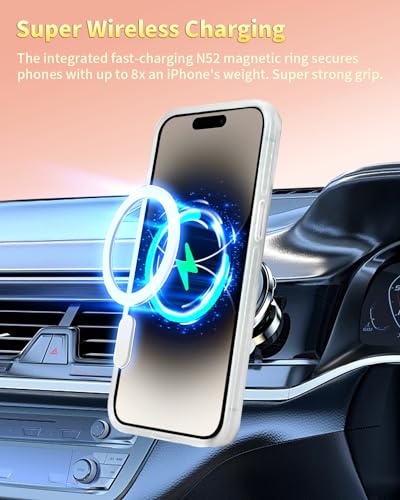 Coque de téléphone magnétique iPhone 15 Pro Max écaille rose - 6