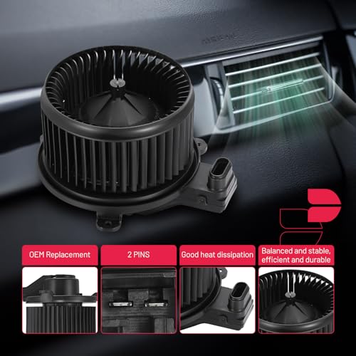 Image of BDFHYK AC Heater Blower Motor Fan 700349 Compatible with Mitsubishi 2018-2019 Outlander Sport,HVAC Blower Motor Assembly Replacement for PM4988 7802A326 7802A327 MI3126108