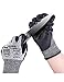 Produktbild Donfri Anti-Schneidhandschuhe Hochleistungsschutz Grad 5 Arbeitshandschuhe geeignet schnittfest Bequemer PU-beschichteter Palm-Touchscreen (1, M)