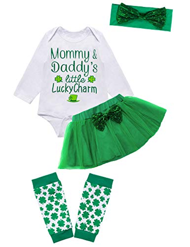 Baby Girls Outfit Set St Patrick's Day Clothes Long Sleeve ...