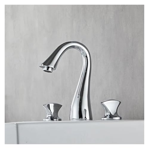 Grifo monomando de baño cromado con dispensador de agua suave 2