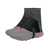 1 Par Polainas Senderismo Impermeable Y Transpirables, Polainas Para Trail Running Ajustables, Cortas Polaina Para Botas Nieve Lluvia Verano, Para Correr Desierto Acampar Pescar Viajar Montañismo