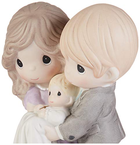 Precious Moments 193002 Welcome Into God's Embrace Bisque Porcelain Figurine, Multi #TOP4