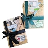 Blind Date with A Book Surprise Book Bundle for Fiction Readers, Thriller Book Box Gift for Her, Romantasy Mystery Book Box with Annotation Supplies and Bookmarks