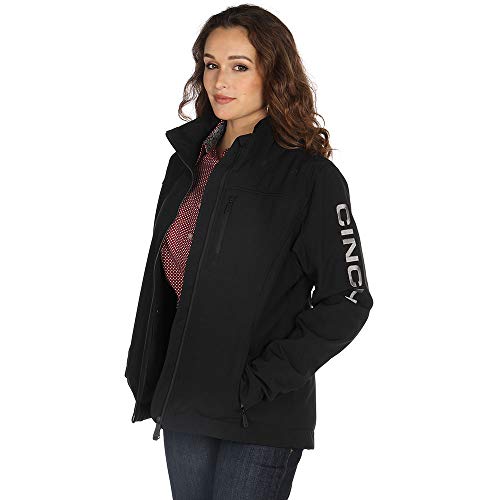 Cinch Women's Outdoor Water Repellent Camo Softshell Concealed Carry Jacket4