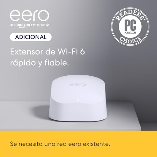 Miniatura 6 de Router Wifi De Malla Eero 6 De Amazon 140 M2 De Cobertura Y Capacidad Para Conectar Más De 75 Dispositivos Y Expandir Tu Red Eero Existente 1 Unidad, Modelo De 2021