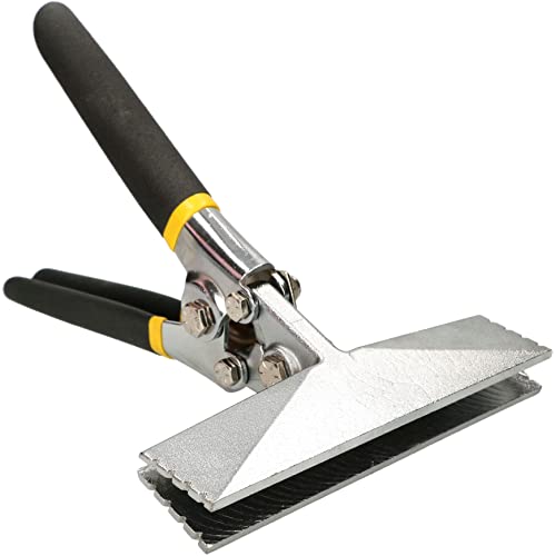KOTARBAU® Blechbiegezange Blechwerkzeug für Verschiedene Arten von Blech Gerade Backenbreite150mm