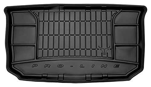 Protector Maletero de Goma Compatible con Smart Forfour 2015-2018 | Alfombrilla Maletero Coche Accesorios | Ideal para Perro Mascotas Cover