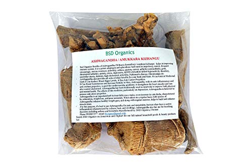 BSD ORGANICS ASHWAGANDHA AMUKKARA KIZHANGU - 1 kg Cover