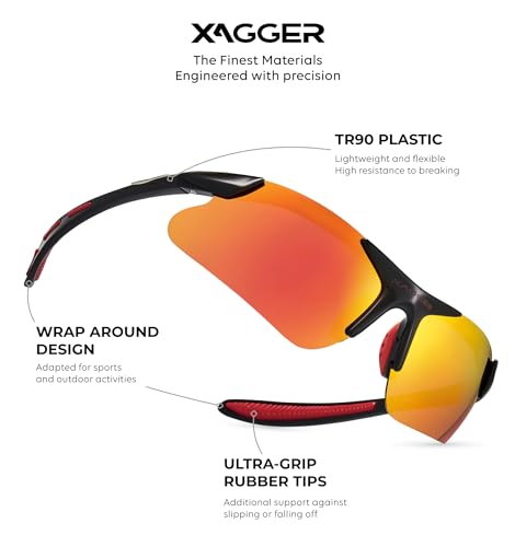 Image of Kids Youth Polarized Sports Sunglasses for Boys Girls Baseball Softball Glasses TR90 Frame