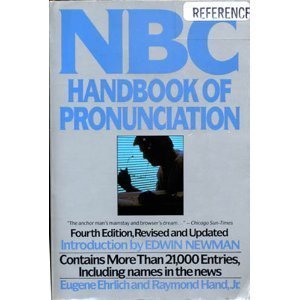 NBC Handbook of Pronunciation 0062730568 Book Cover