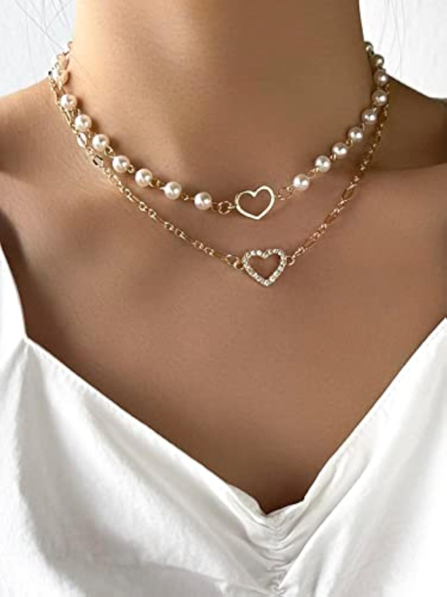 Stylish Multi Layer Necklace for Women & Girls