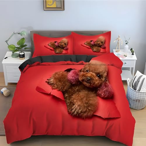 Funda Nordica Cama 90 Caniche Ropa de Cama