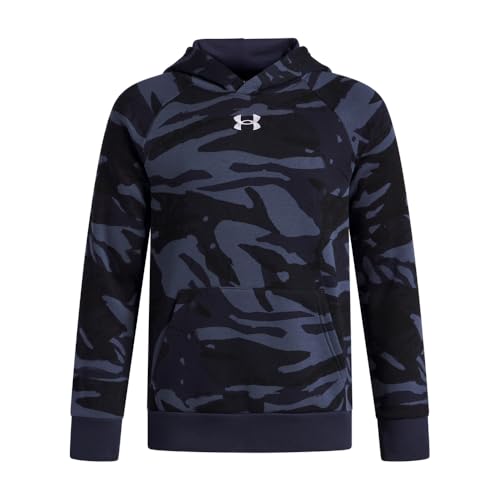 Under Armour Boys' Rival Fleece Printed Hoodie