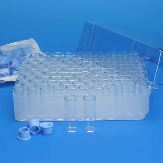 Cole-Parmer Shell Vial Convenience Pack, 2 mL, 12 mm Plug