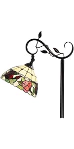 Amazon.co.jp : フロアライト フロアランプ ステンドグラス ランプ