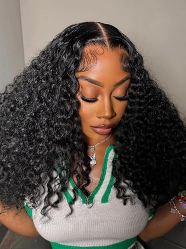 Wiggins 250 Density Burmese Curly Wig Human Hair 5x7 Lace