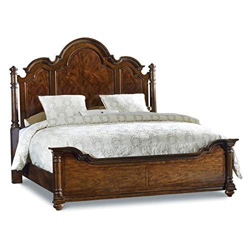 Hooker Furniture Leesburg California King Poster Panel Bed In Mahogany #TOP27