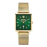 TECHNIK: Die KISTANIO CARRE ist druckgeprüft bis 5 ATM, vollkommen ausreichend für ein Bad, Regenschauer oder Spritzwasser. Zum Schwimmen ist diese Uhr nicht geeignet. Zuverlässige und ganggenaue Miyota Uhrwerke, Kaliber 9T15 mit einer Batterielaufzeit von mehr als 3 Jahren und einer Datumsanzeige wurden verbaut