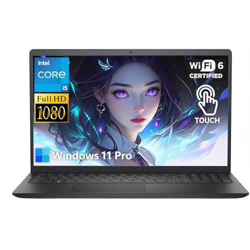 Dell 15.6�C���` FHD �^�b�`�X�N���[���m�[�g�p�\�R���AIntel ��13���� 10-Core i5-1334U (Beat Ryzen 7 7730U)�A16GB RAM 512GB SSD�AWin 11 Pro WiFi6 �������A�Q�[���r�W