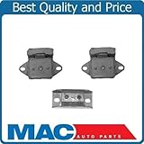 Interlocking Motor Transmission Mounts 3Pc for Jeep CJ5 CJ7 3.8L 4.2L 1976-1986