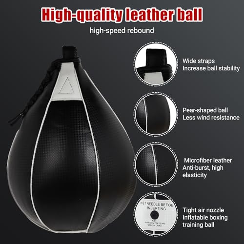 image for TROPOW Speed Bag Platform Set, Heavy Duty Adjustable Speed Bag Platfor