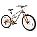 IBK Bicicletta MTB 27.5'' Pollici Bici Global Mountain Bike BIAMMORTIZZATA Ragazzo Cambio 21 Velocità Freni a Disco (Grigio/Arancione)