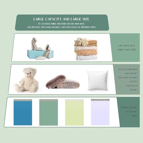 Image of Metronic 19X24 500Pack Poly Mailers Strong Adhesive Shipping Envelopes for Clothing, Waterproof Shipping Bags for Small Businesses, Flexible Mailers Poly Bags for Shipping, Grayed Jade Green