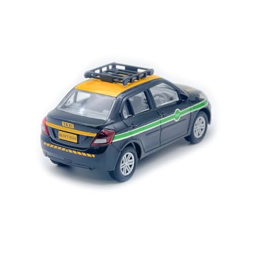 Image of Centy Urban Taxi Pull Back Toy Car for 3Y+ Black Colour