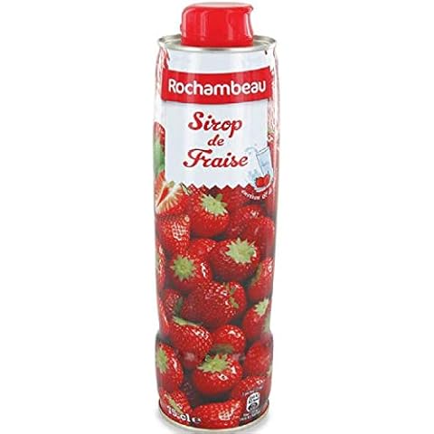 Strawberry Syrup Rochambeau (4 Units of 750 ml) Cover