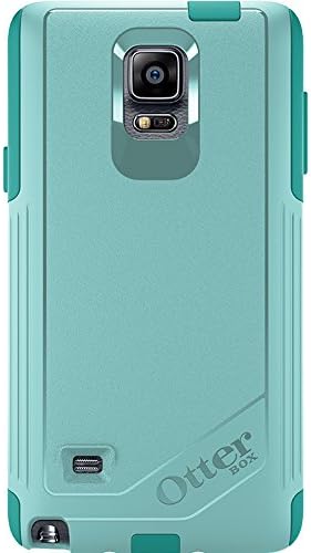 OtterBox Samsung Galaxy Note 4 Case Commuter Series - Retail Packaging - Aqua Sky (Aqua Blue/Light Teal)