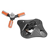 Couverture d'eau ------ Ce dispositif d'arrosage rotatif vous permet de personnaliser le nombre de prises d'eau pour la couverture par pulvérisation sur mesure, en répondant à vos besoins d'irrigation spécifiques.