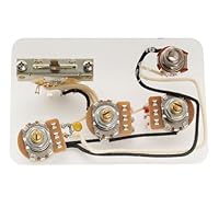 Amazon | Musiclily Pro ストラトギターオート分割配線済みキット