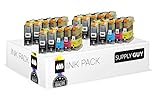 Supply Guy 20 Druckerpatronen kompatibel mit Brother LC223 LC-223XL LC-225 LC-227 mit Chip und Füllstandsanzeige für MFC-J5320DW MFC-J5620DW MFC-J480DW DCP-J4120DW DCP-J562DW und weitere