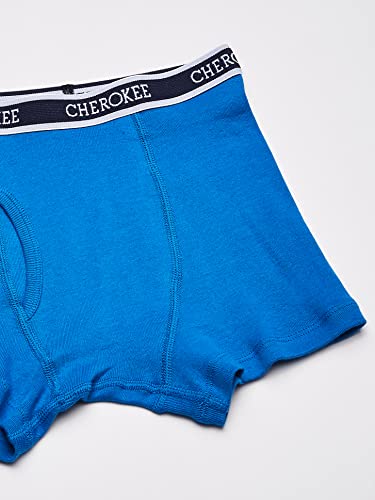 Cherokee Boys' Little 6-Pack Tag-Free Cotton Performance Boxer Brief Underwear, Stripe, Large #TOP2