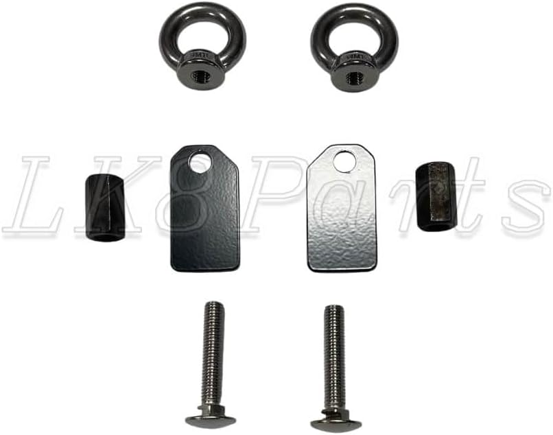 Rear Loadspace Roof 'Sky Hook' Eyelet Kit (Pair) Fits Land Rover Defender L663