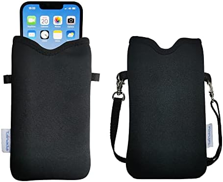 Amazon.com: ZELANO Phone Sleeve for Men Women Neoprene Phone Bag Phone ...