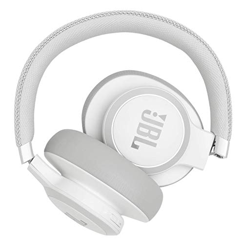 Jbl Live 650 Bt Nc, Around-Ear Wireless Headphone With Noise Cancellation - White (Renewed) #TOP4