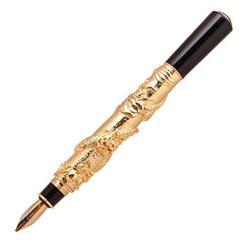 Amazon | ジンハオ JINHAO ドラゴン3D彫刻コレクション 万年筆 東方