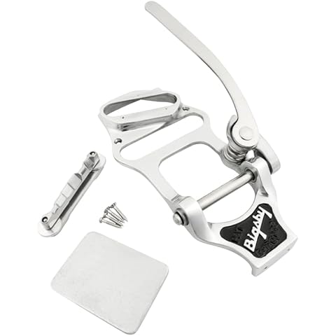 NEW Bigsby B16 with Bridge and Neck Shim - Polished Aluminum Cover