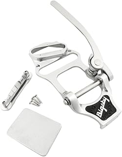 Bigsby Tailpiece B16 with Bridge and Neck Shim, Polished Aluminum