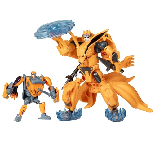 Transformers Collaborative Naruto Shippuden, Kurama & Gamakichi, Anime Toys, Action Figures, 8+ by Transformers - Used condition - US$25.86