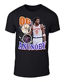 KeepYourHeadDown Shirts Black New York OG Anunoby Bootleg Style Throwback Style T-Shirt Men's Adult XL