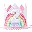 2 Year Old Rainbow Girl Crown