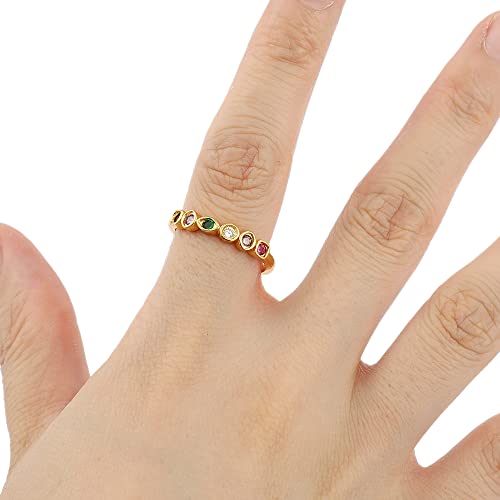 Avengers Iron Man Ring - Tony Stark Ring With Blue Stone Ring Gift For Marvel Fans Men Women Jewelry (Gold, One Size) #TOP4