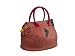 DECCA C. Original Reddish Brown Chicken Handbag Cute Hen Purse Tote Bag Novelty.
